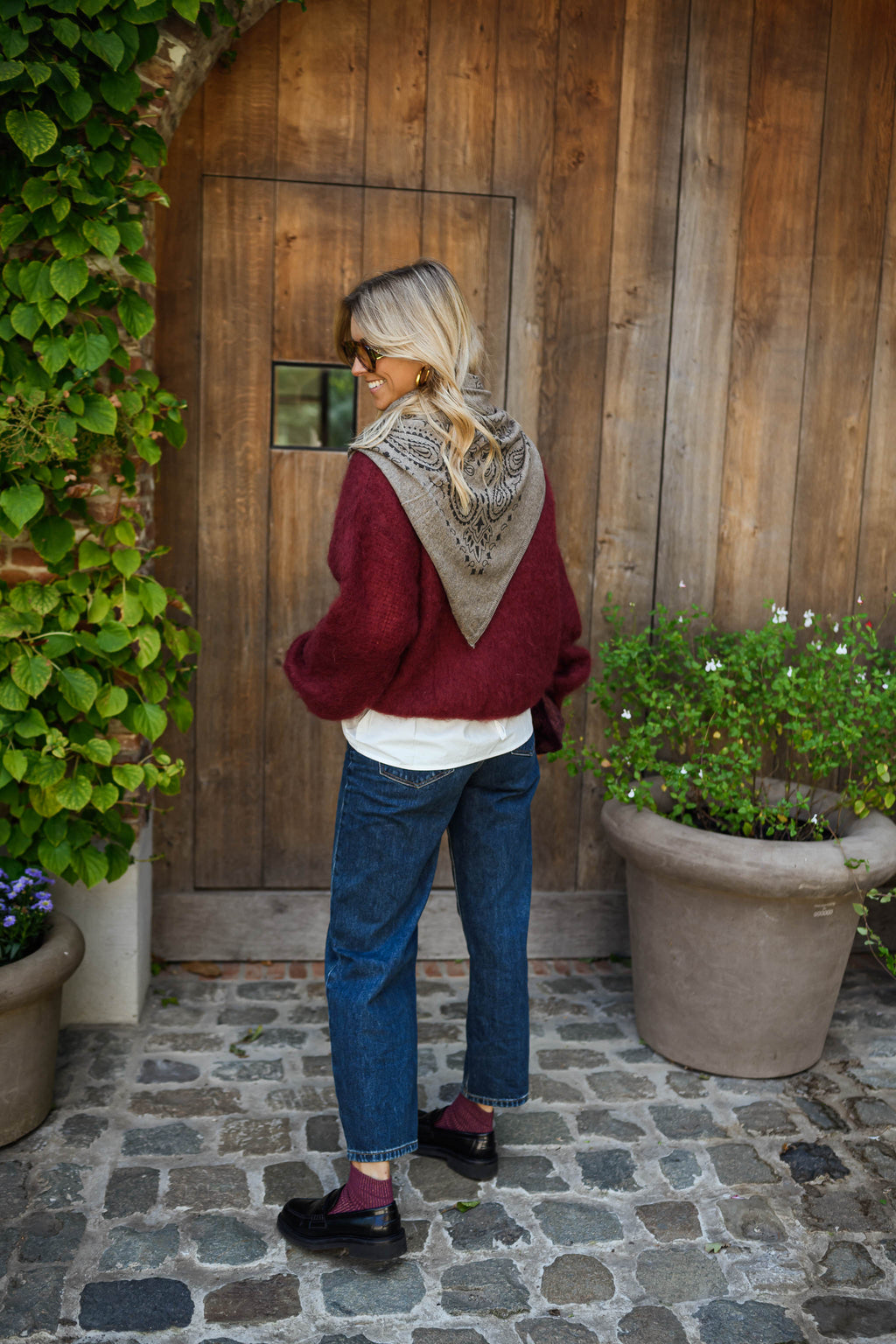 Pull Pieter - bordeaux