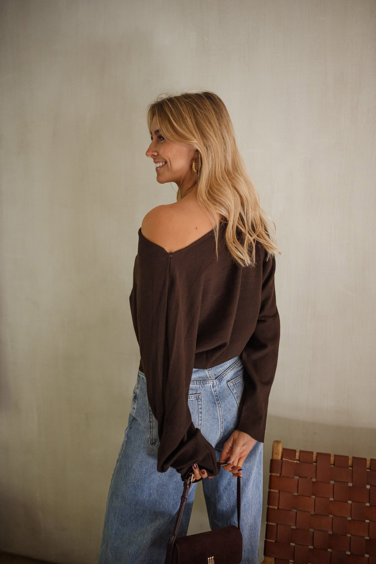 Pull Richard - chocolat