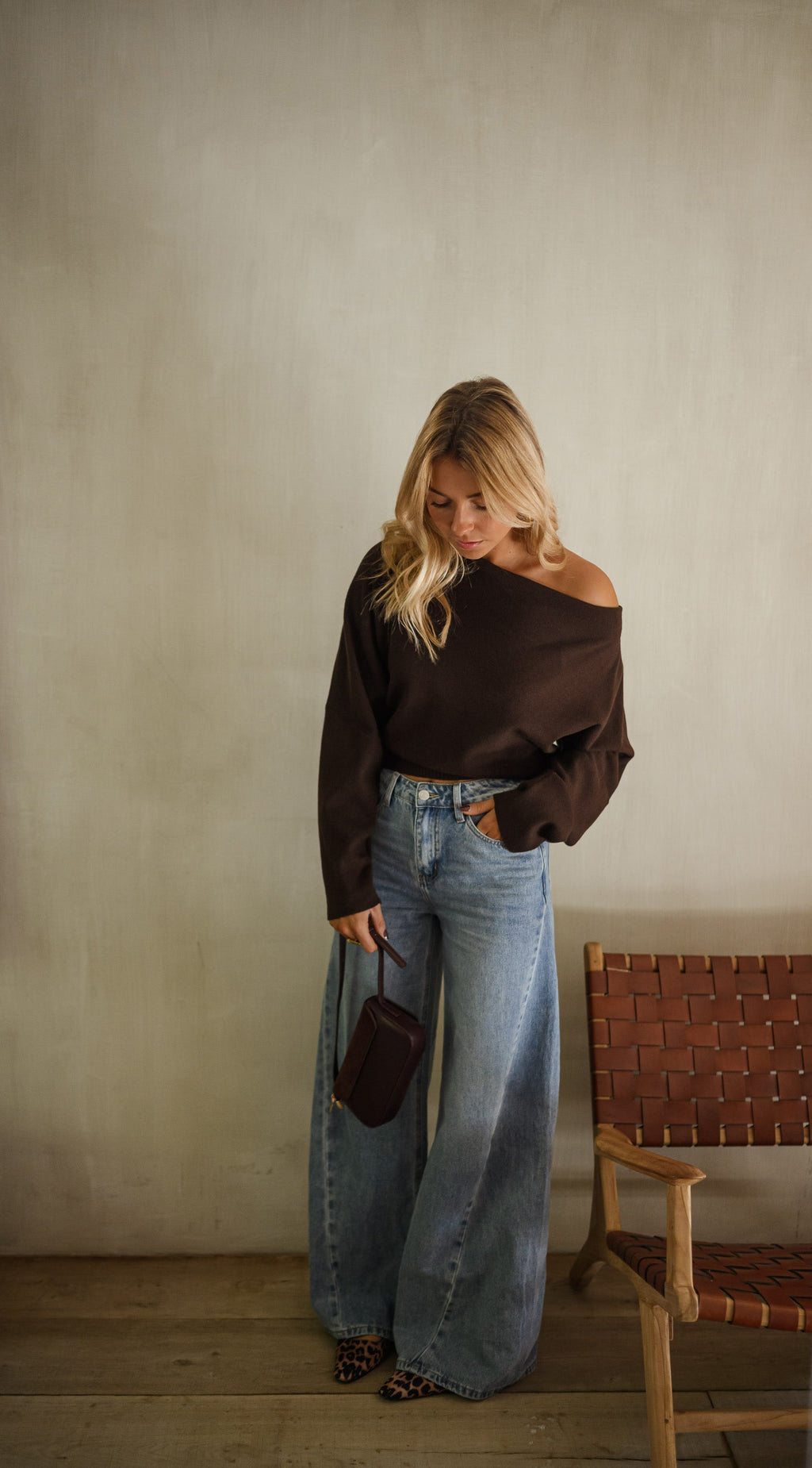 Pull Richard - chocolat