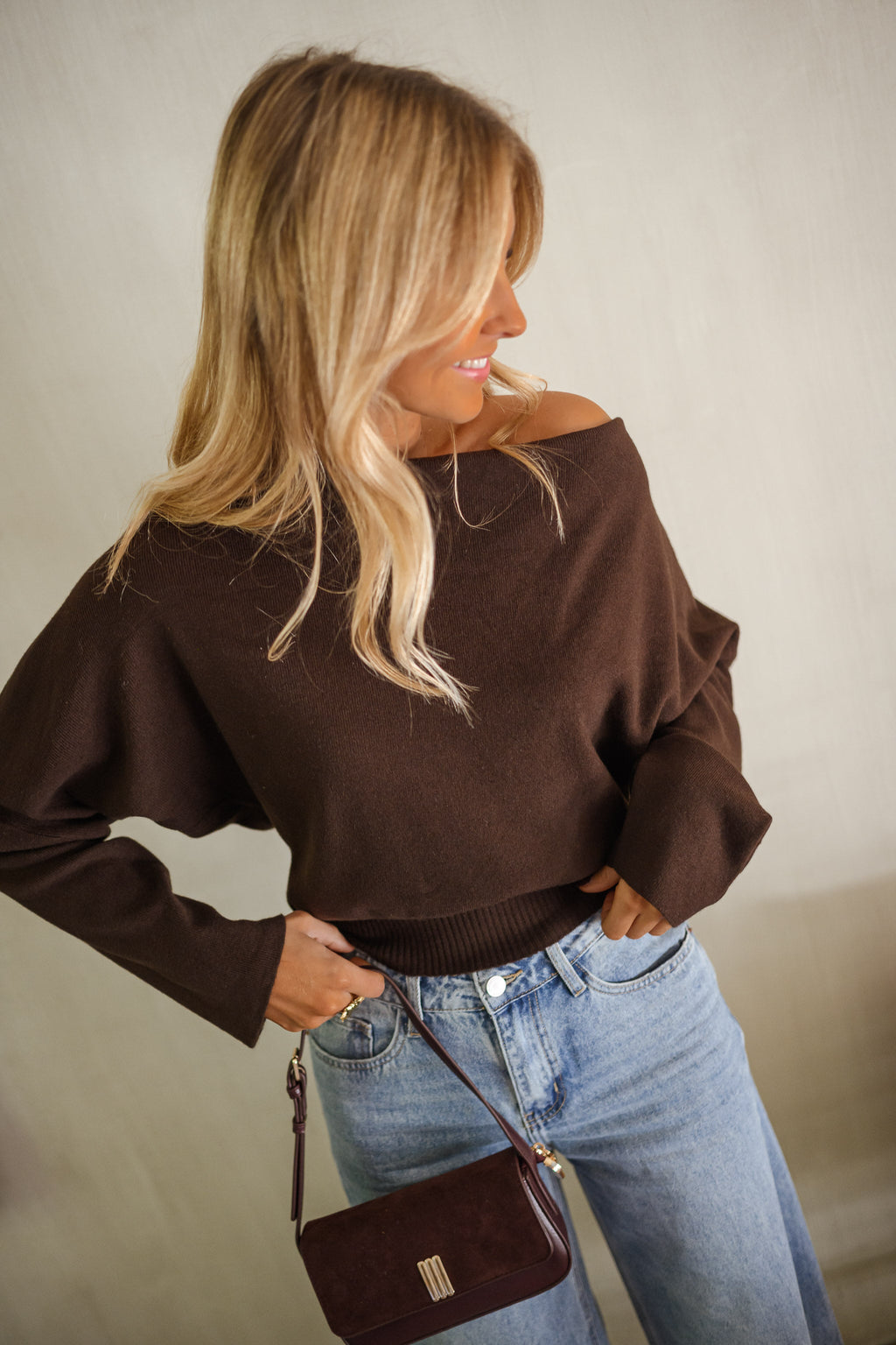 Pull Richard - chocolat