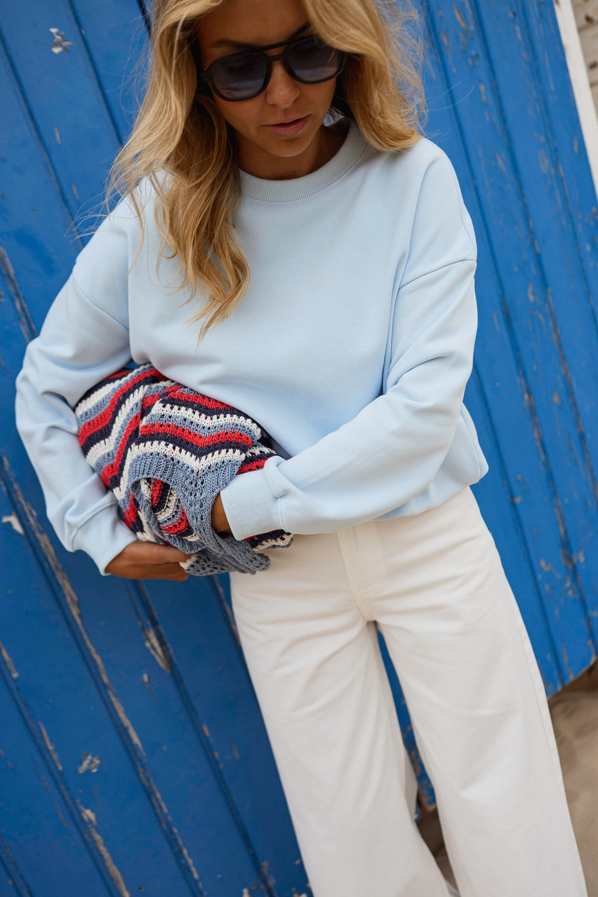 Pull Roxana - bleu ciel