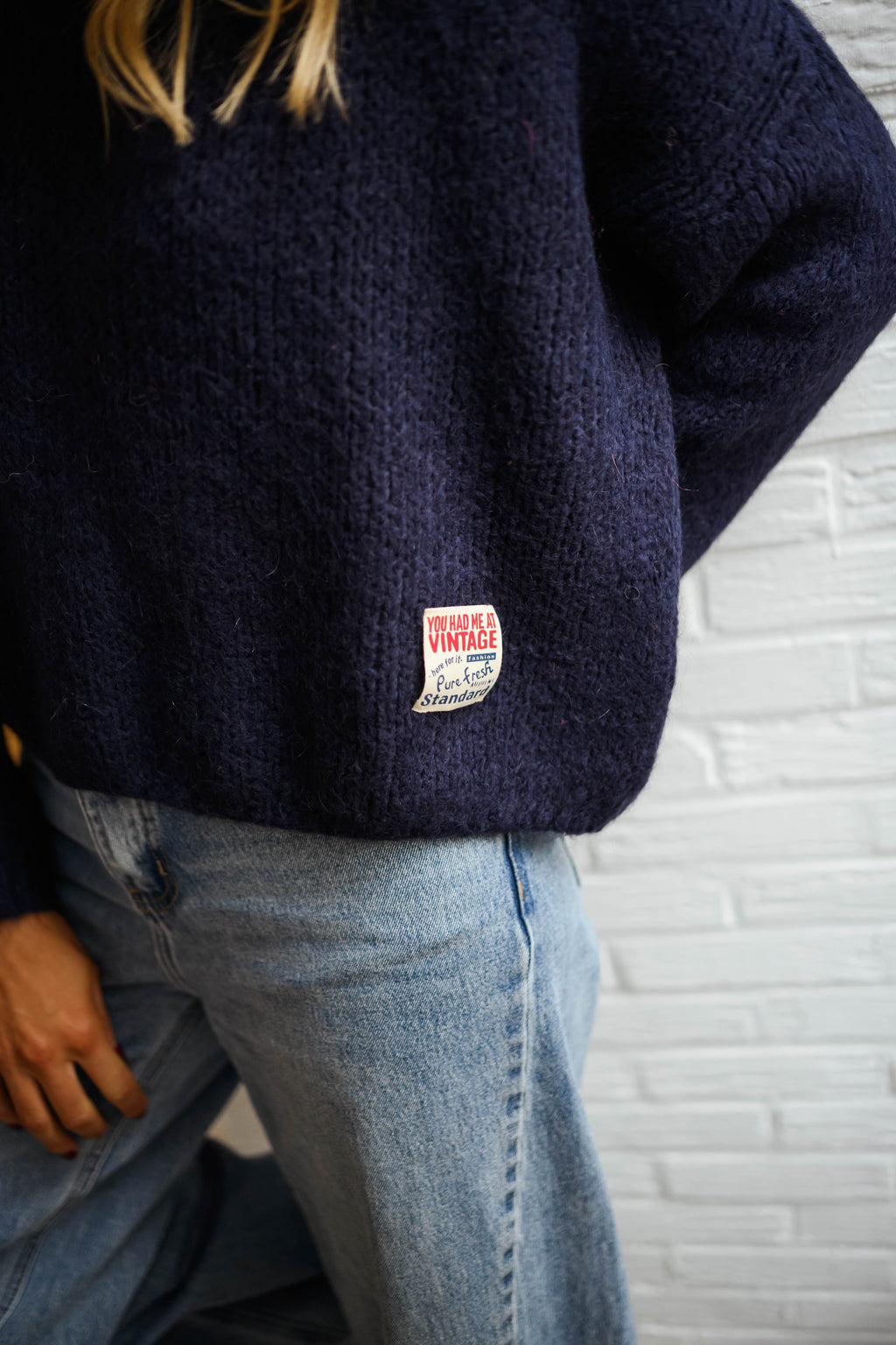 Pull Sassi - bleu