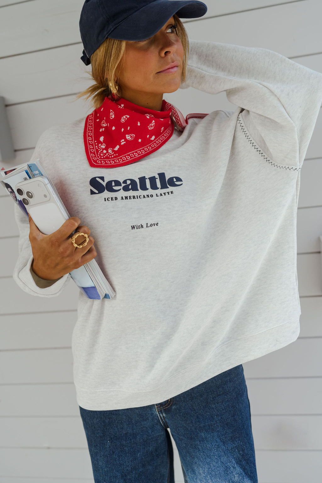 Pull Seattle - gris
