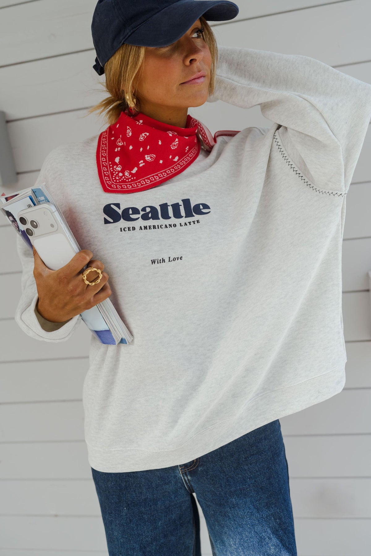 Pull Seattle - gris