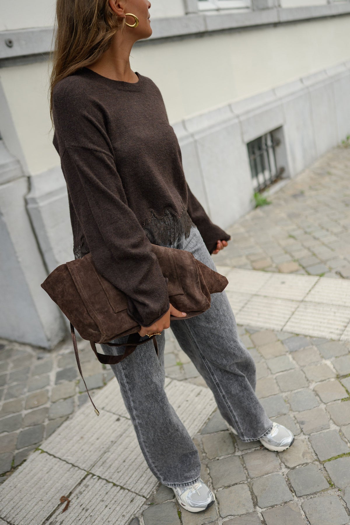 Pull Solene - chocolat