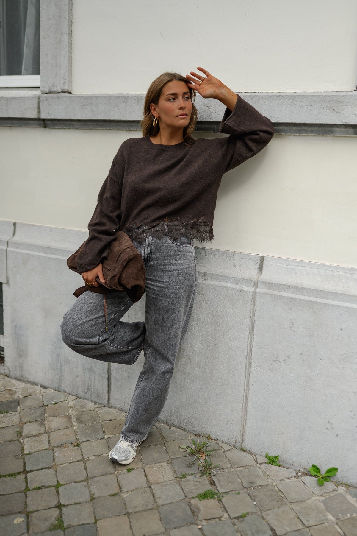 Pull Solene - chocolat