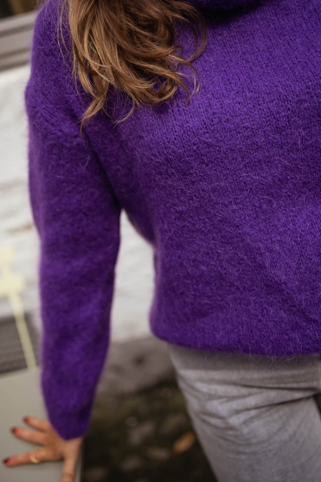 Pull Sylvain - mauve
