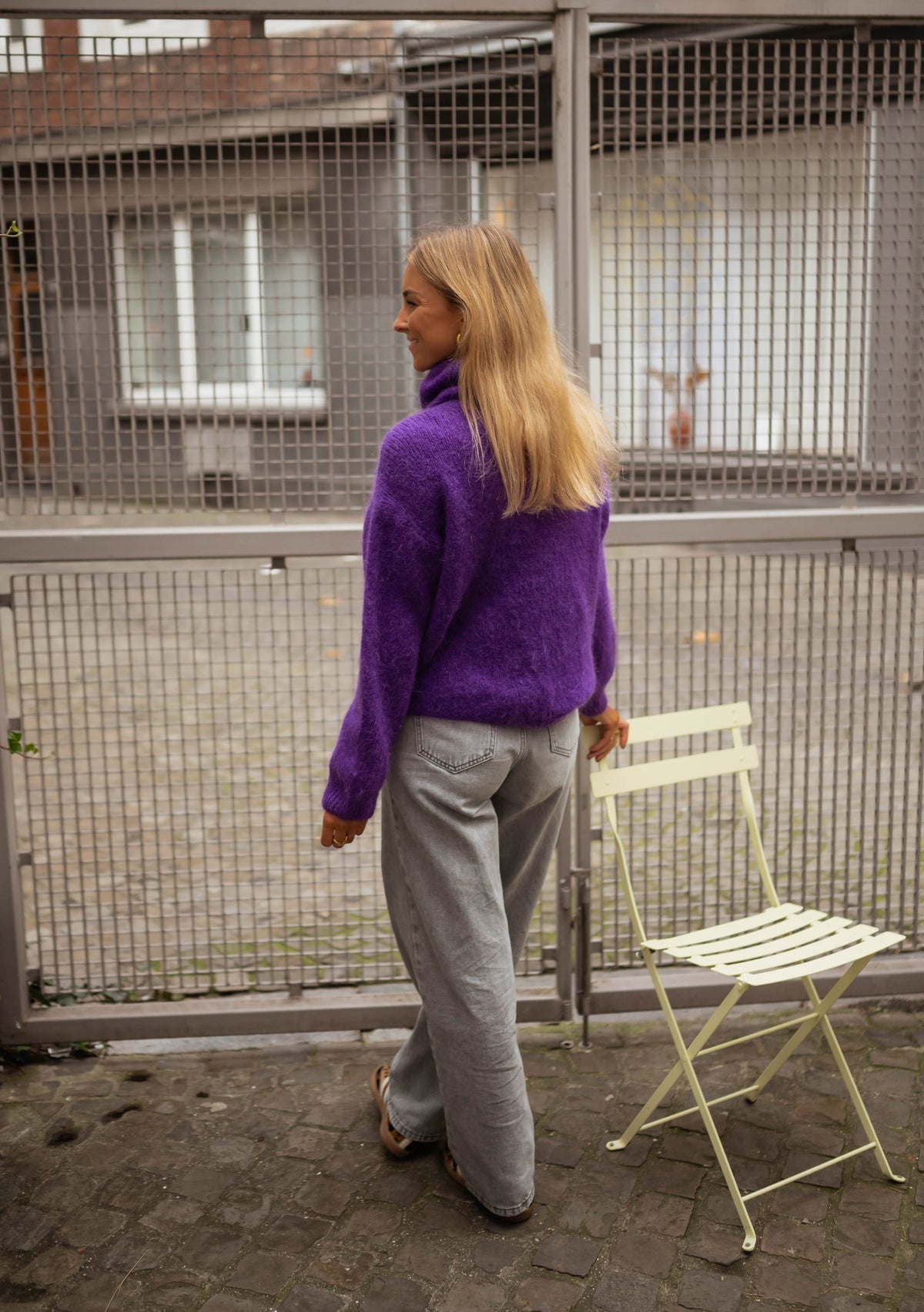 Pull Sylvain - mauve