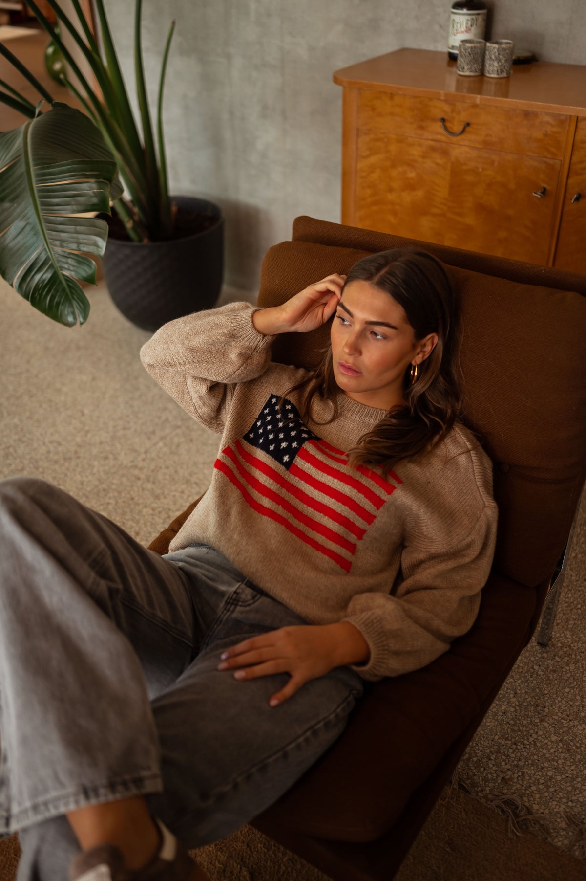 Pull USA - camel