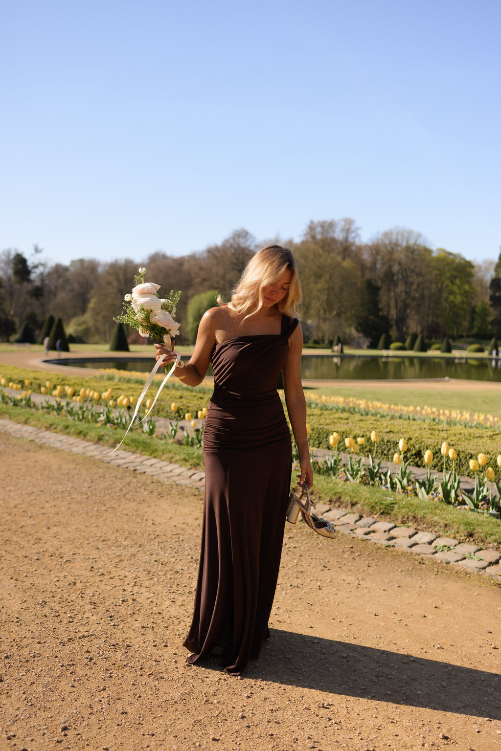 Robe Alanis - chocolat