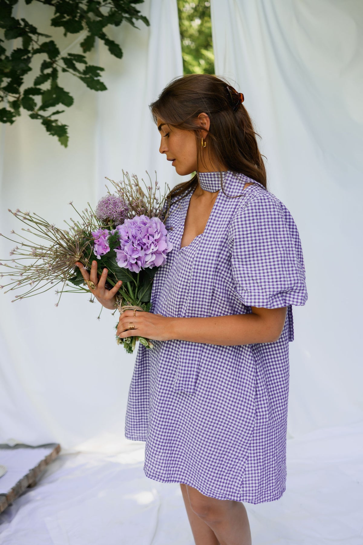Robe Alida - mauve