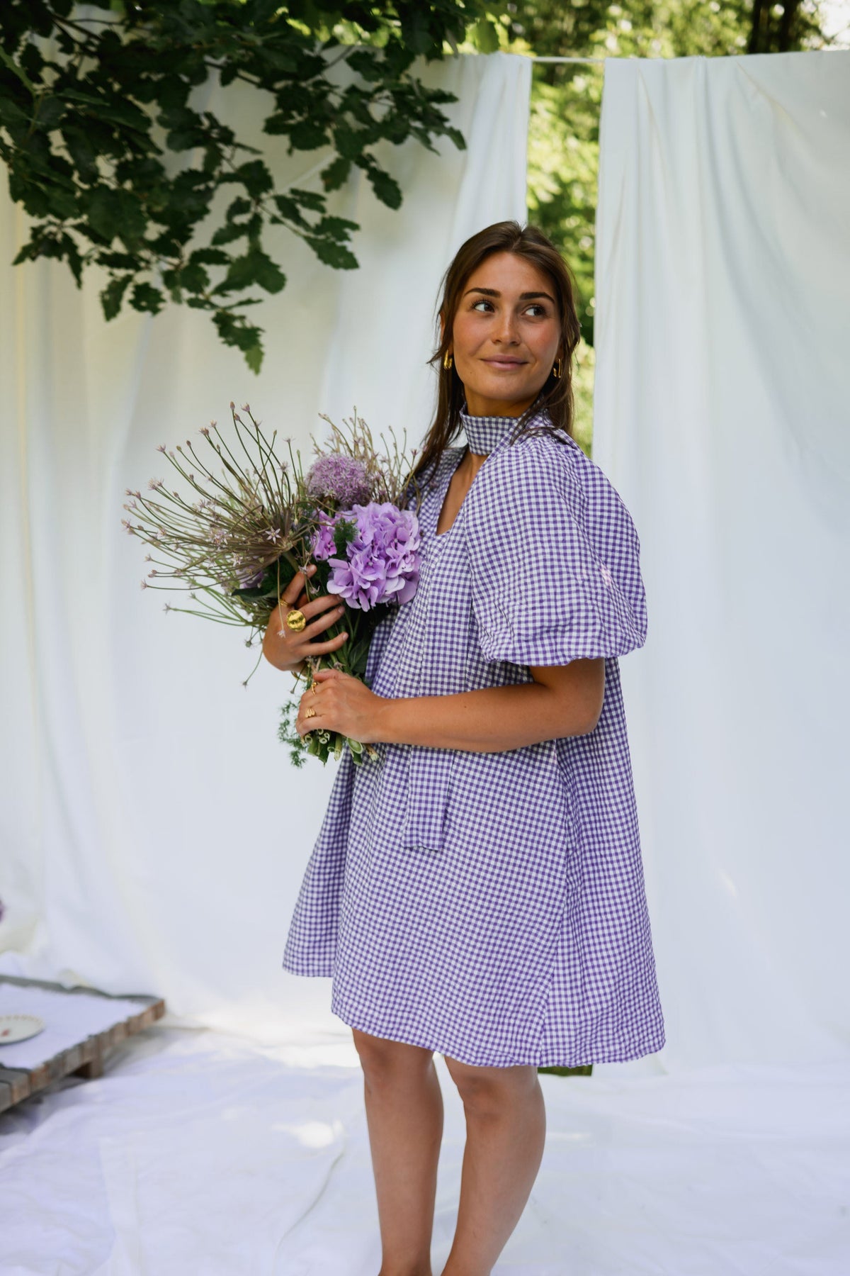 Robe Alida - mauve
