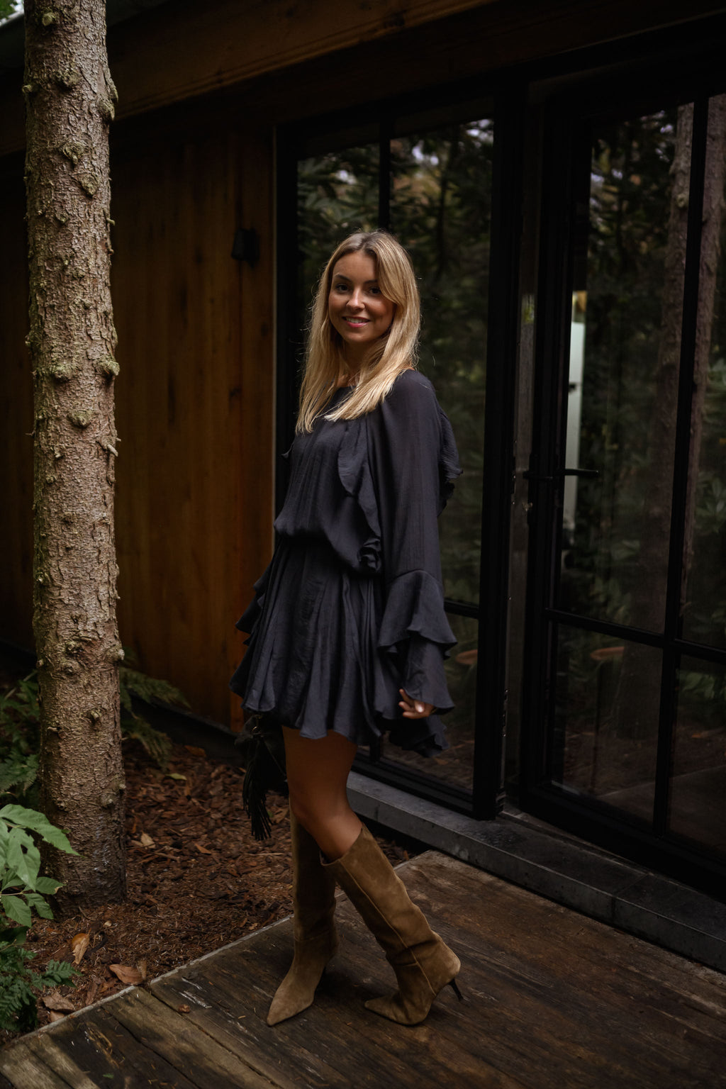 Robe Audrina - noire