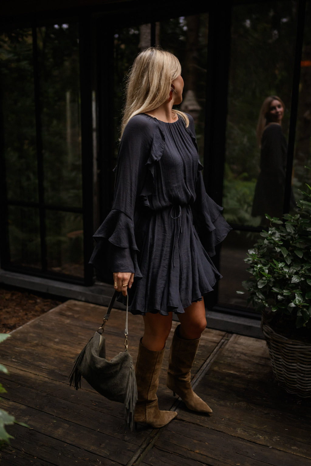 Robe Audrina - noire