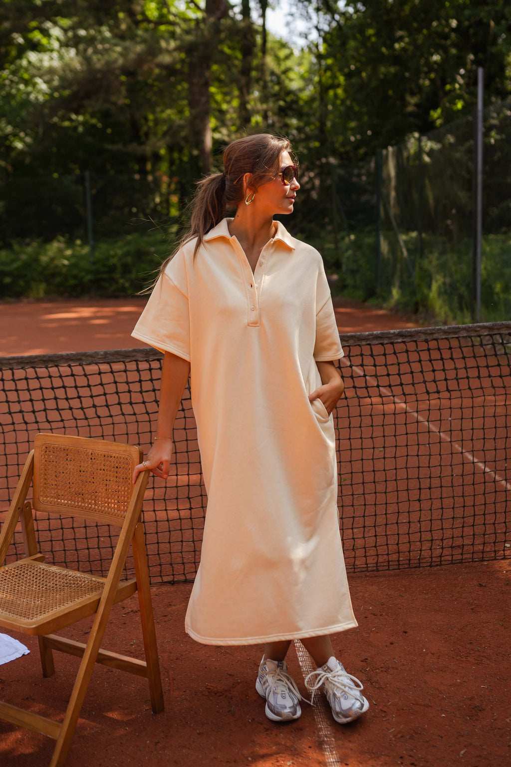 Robe Carmela - jaune pâle