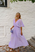 Robe Charline - mauve
