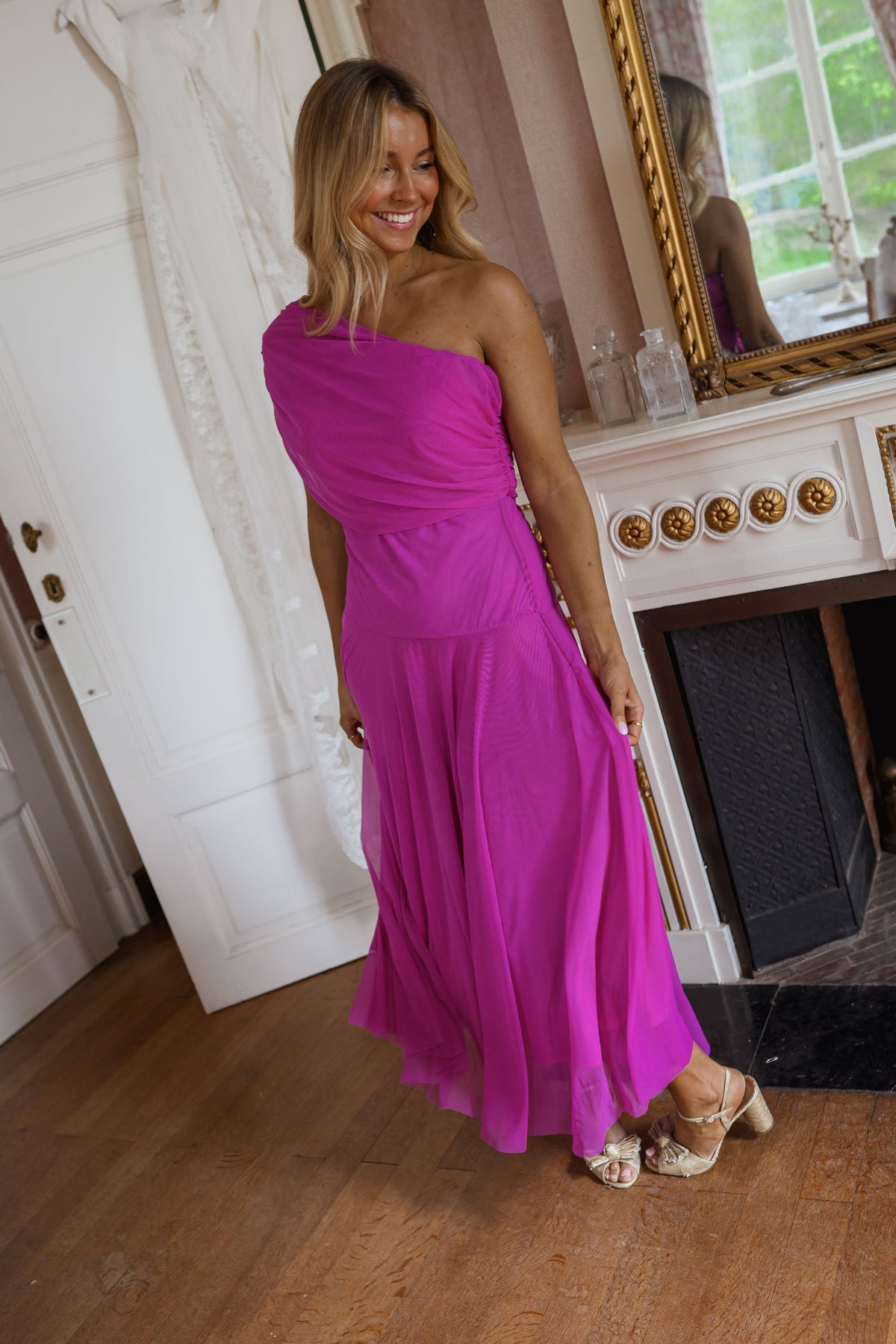 Robe Christy - mauve