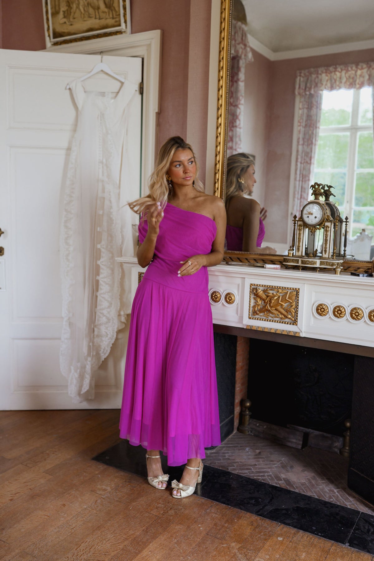 Robe Christy - mauve