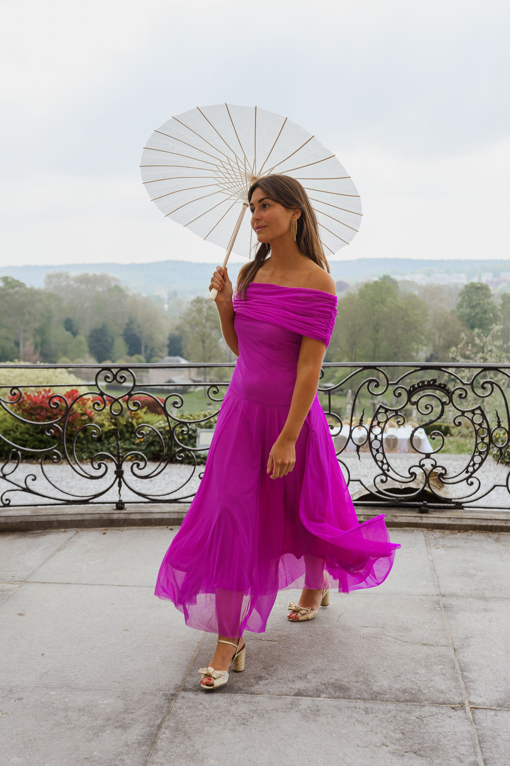 Robe Christy - mauve