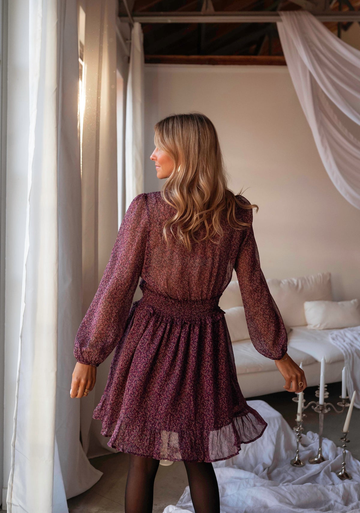 Robe Deavon - bordeaux