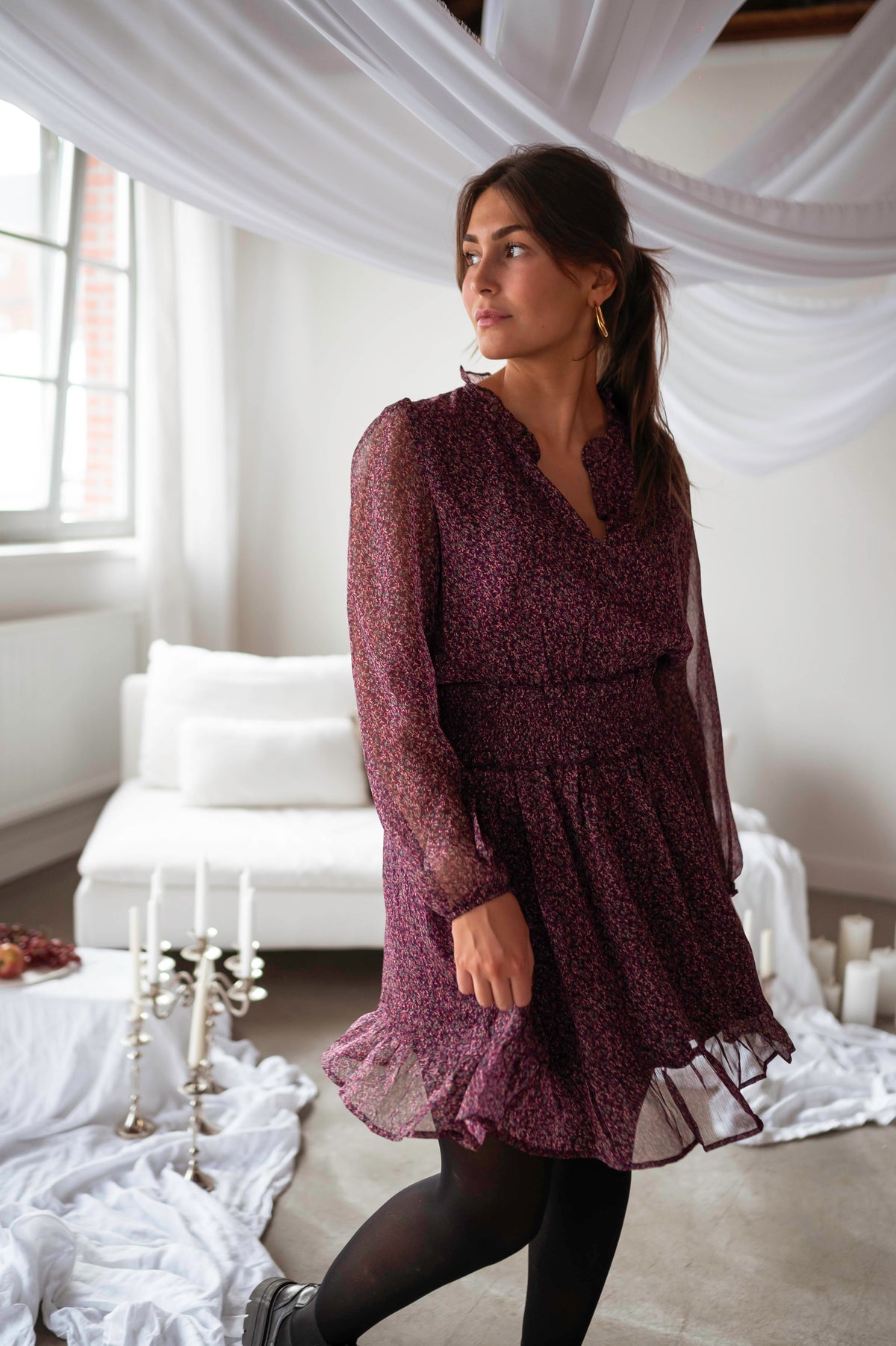 Robe Deavon - bordeaux