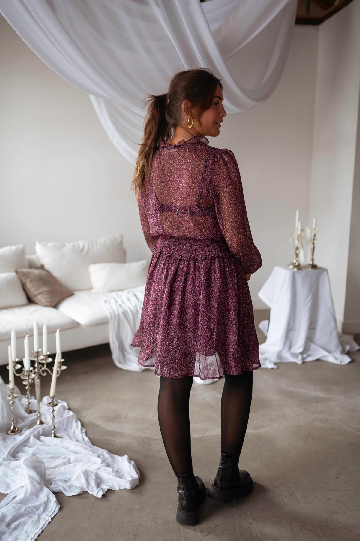 Robe Deavon - bordeaux