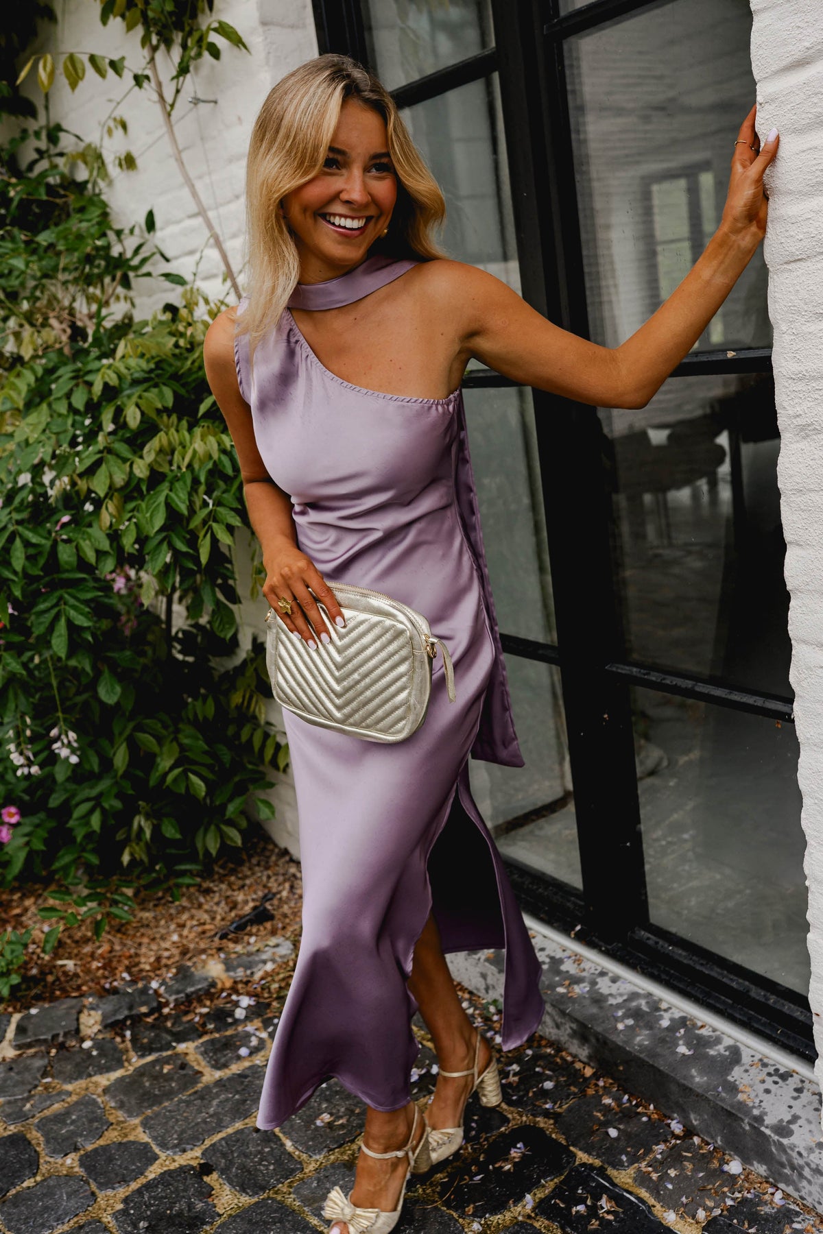 Robe Enola - mauve