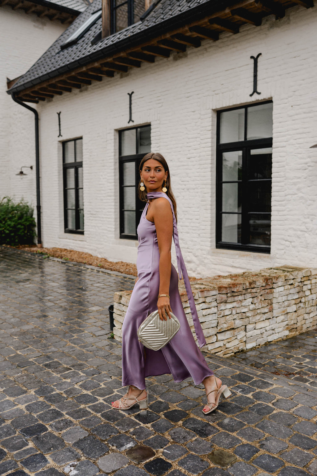 Robe Enola - mauve