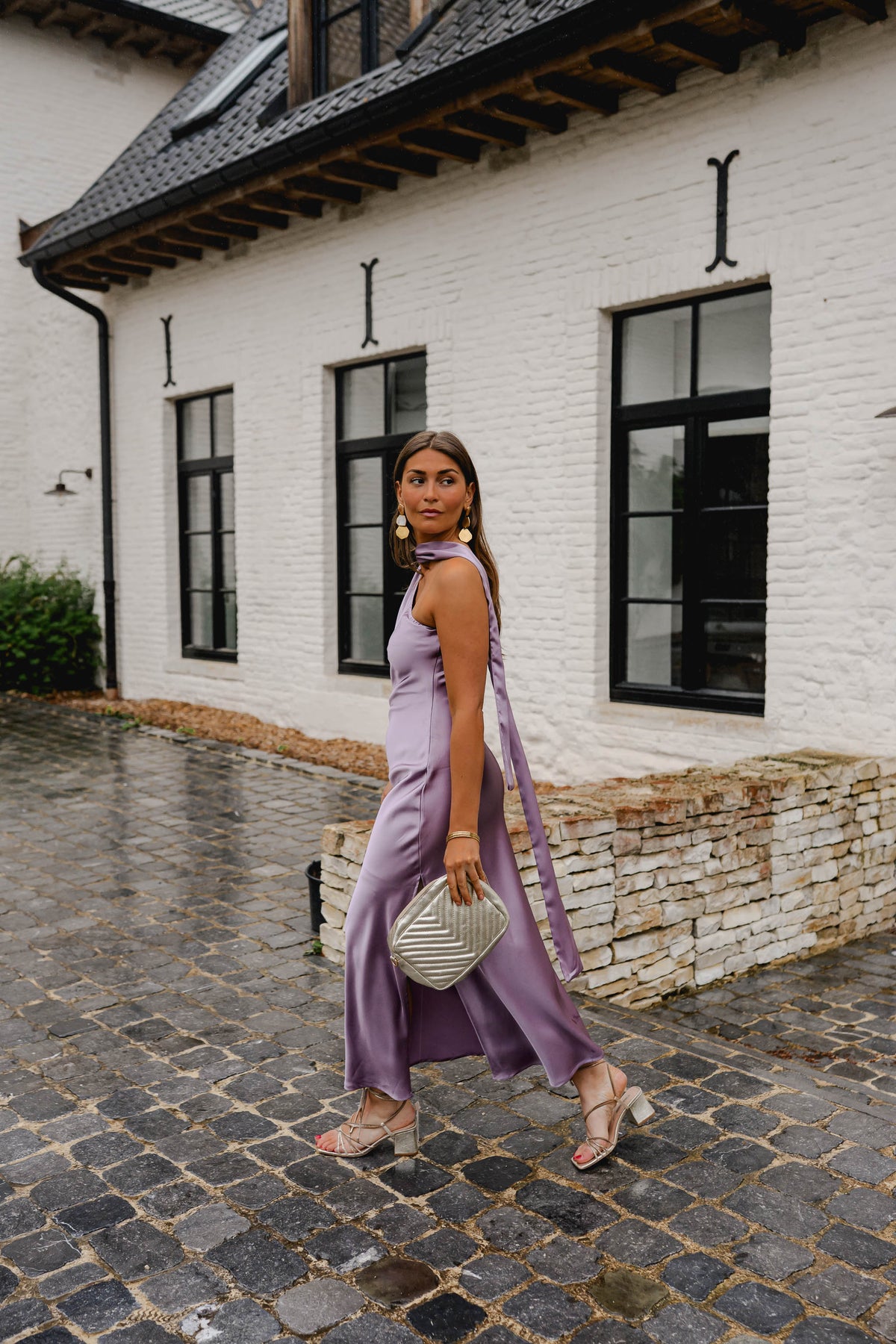 Robe Enola - mauve