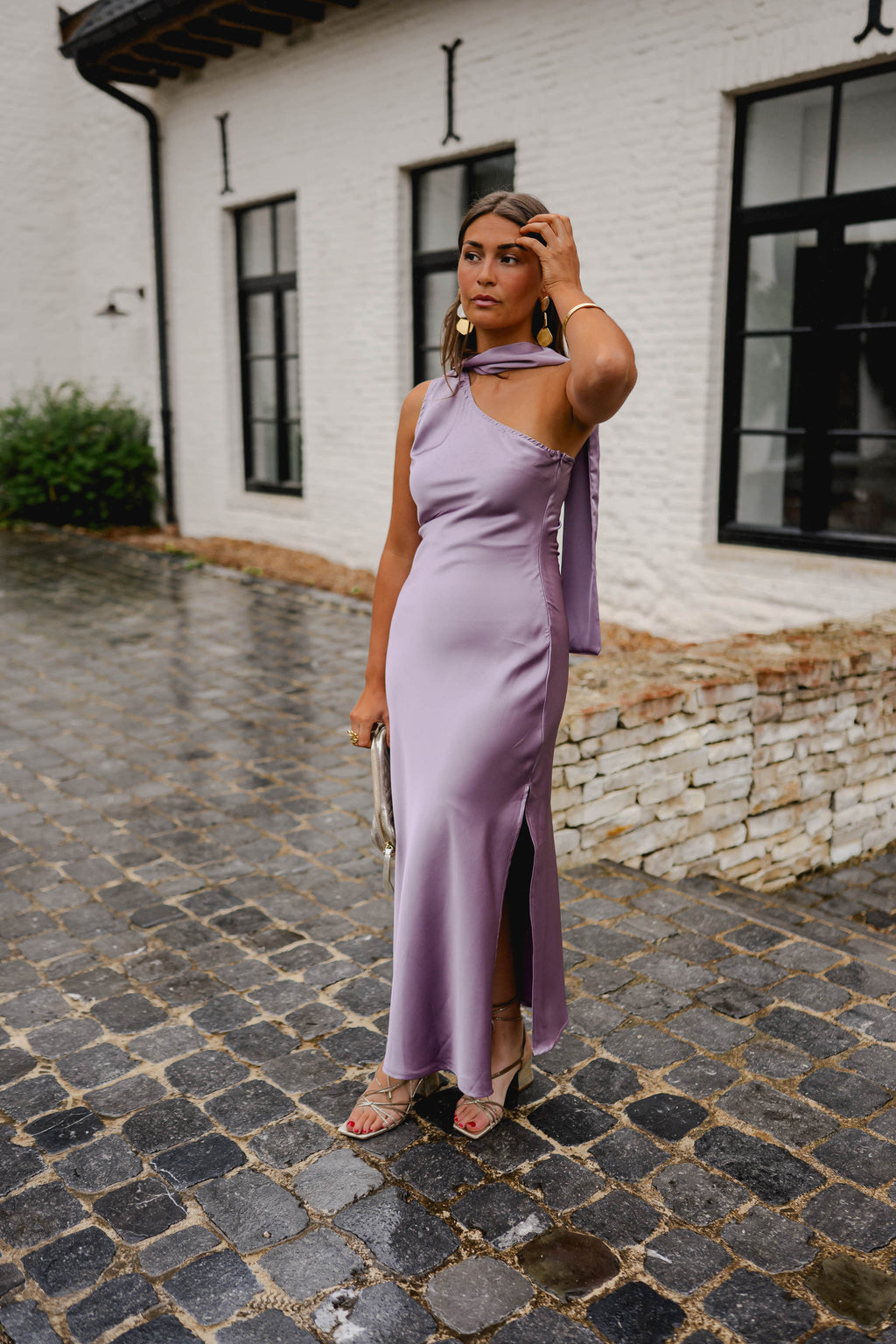 Robe Enola - mauve