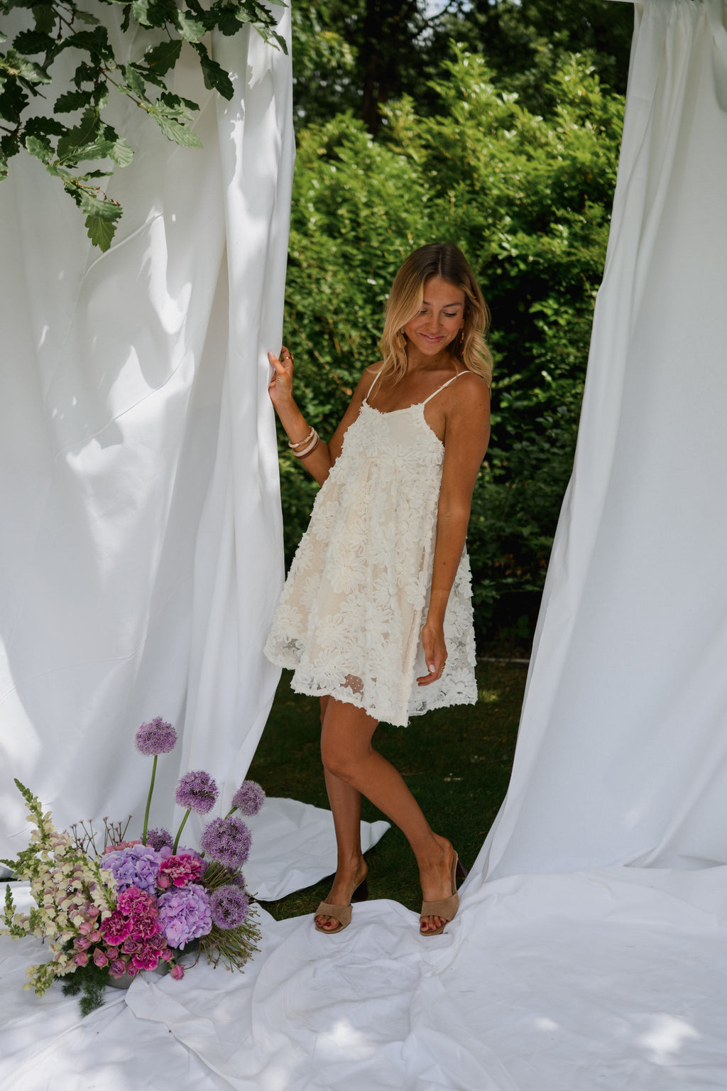 Robe Floria - écrue