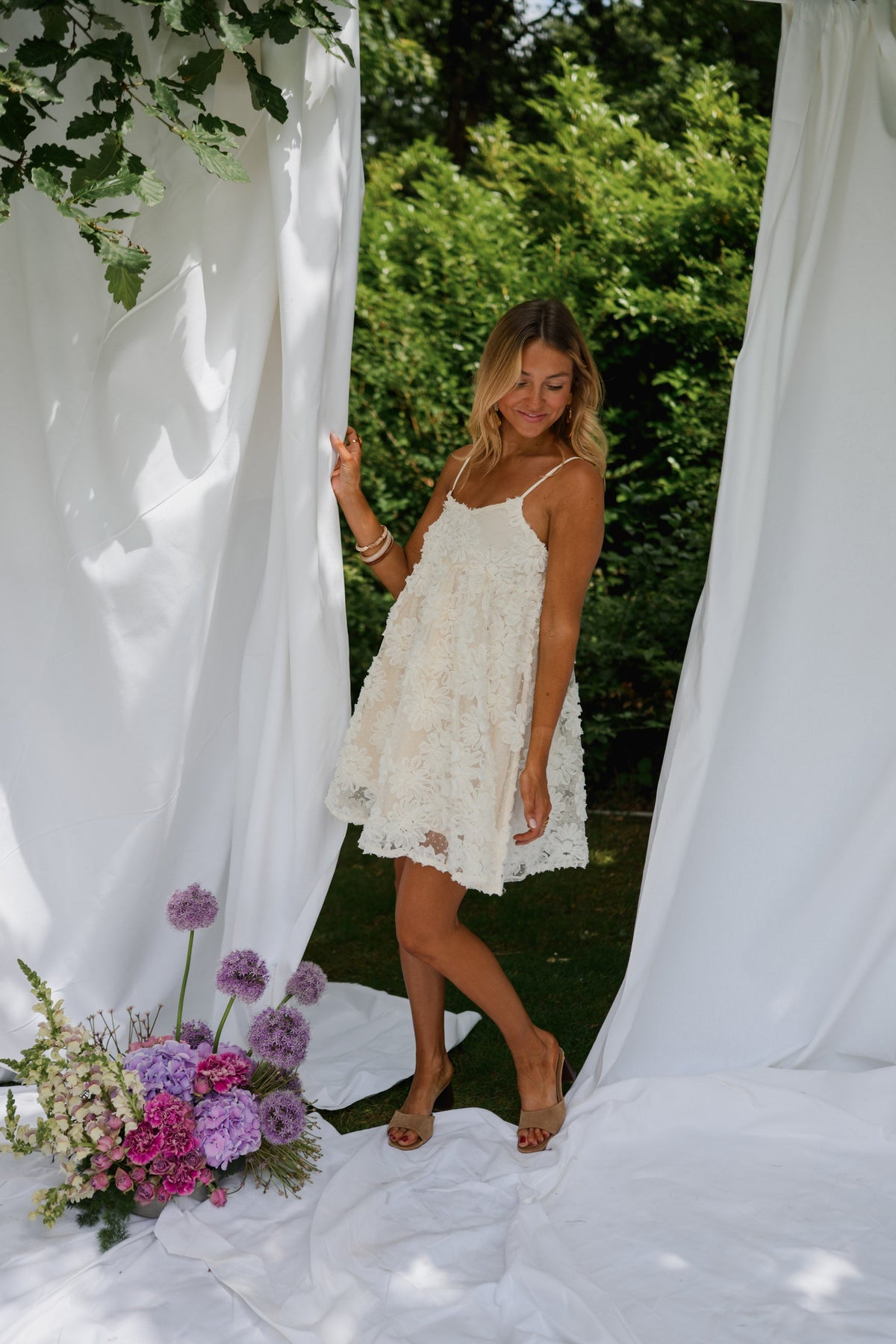 Robe Floria - écrue