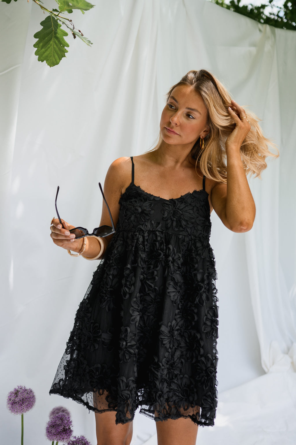 Robe Floria - noire