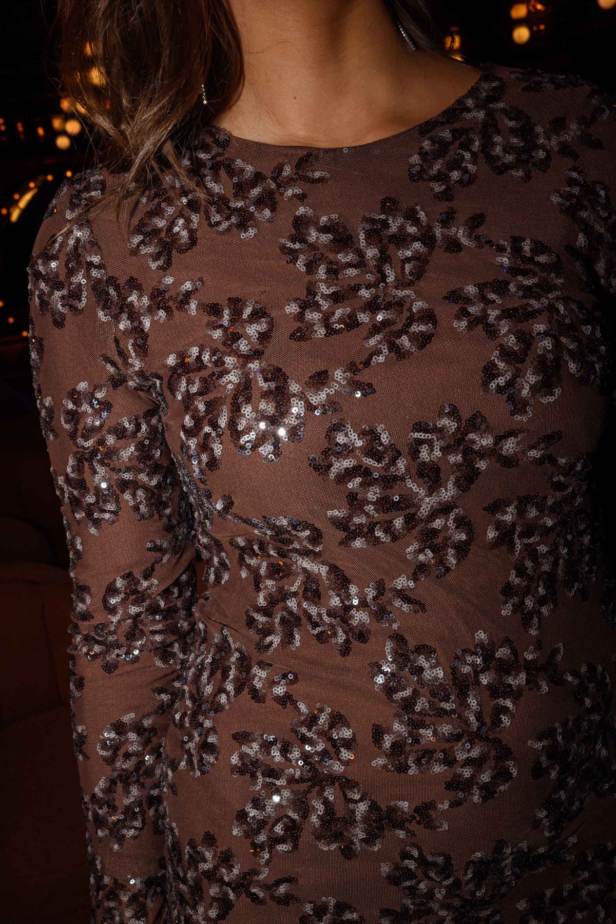 Robe Inola - brune