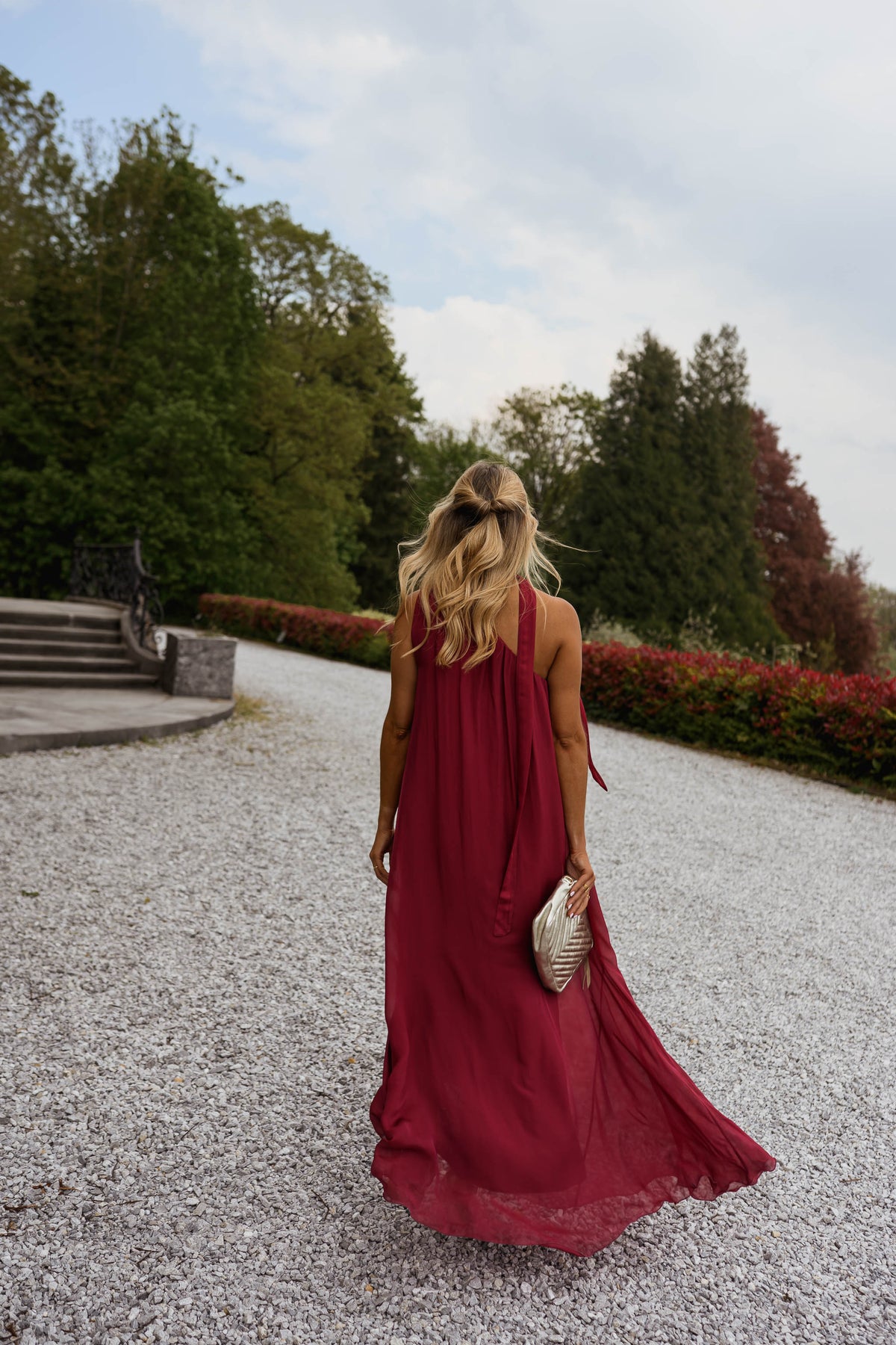 Robe Isia - framboise