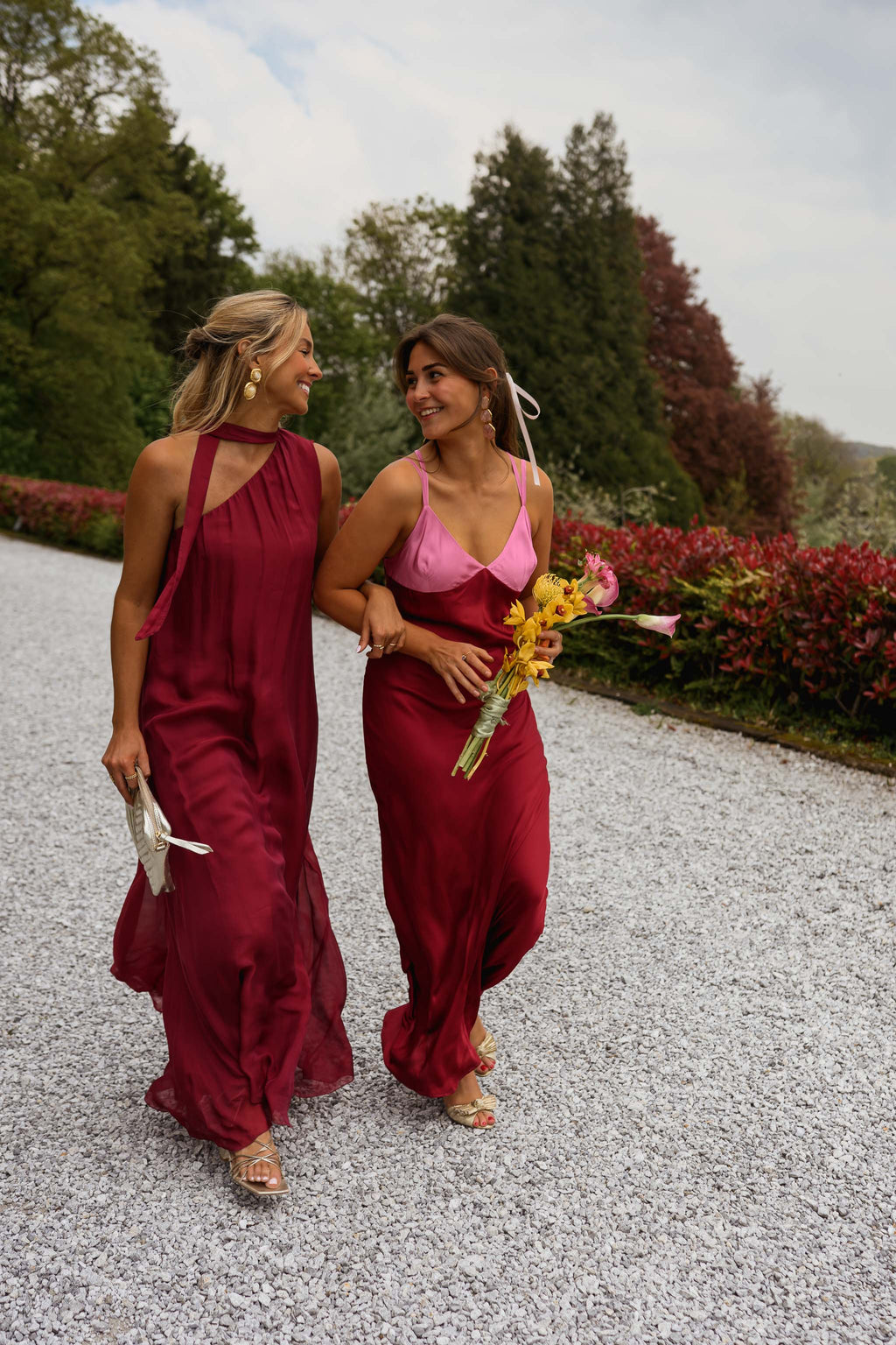 Robe Isia - framboise