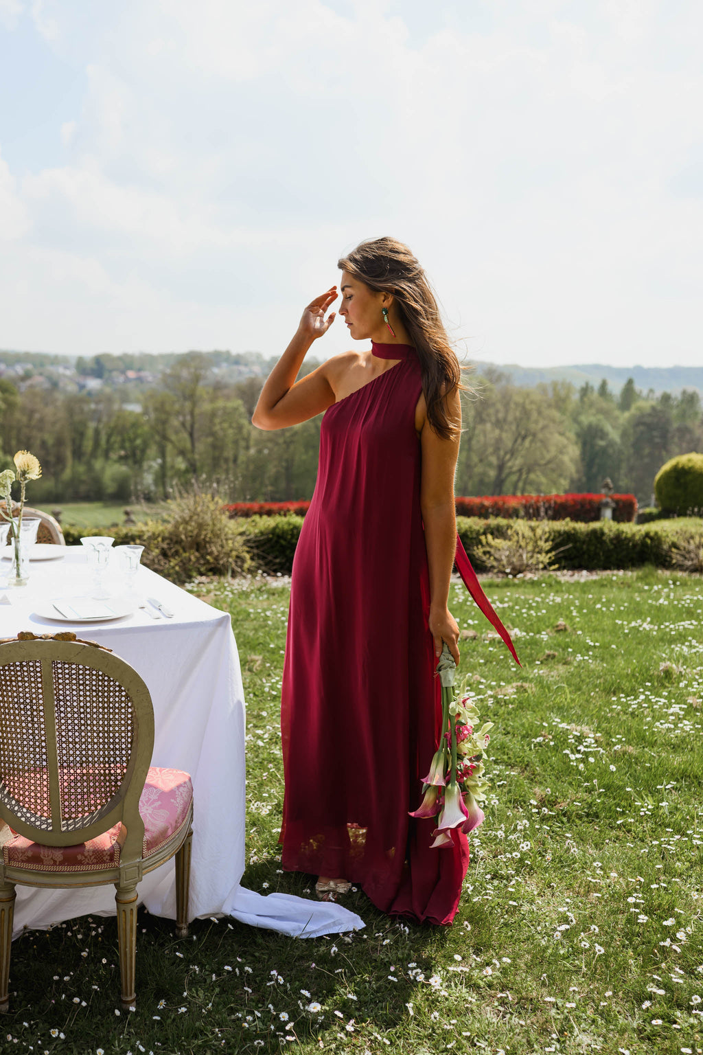 Robe Isia - framboise