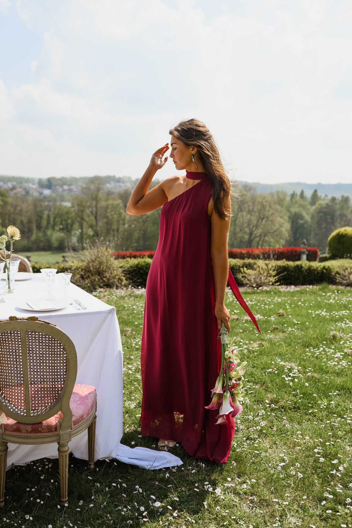 Robe Isia - framboise