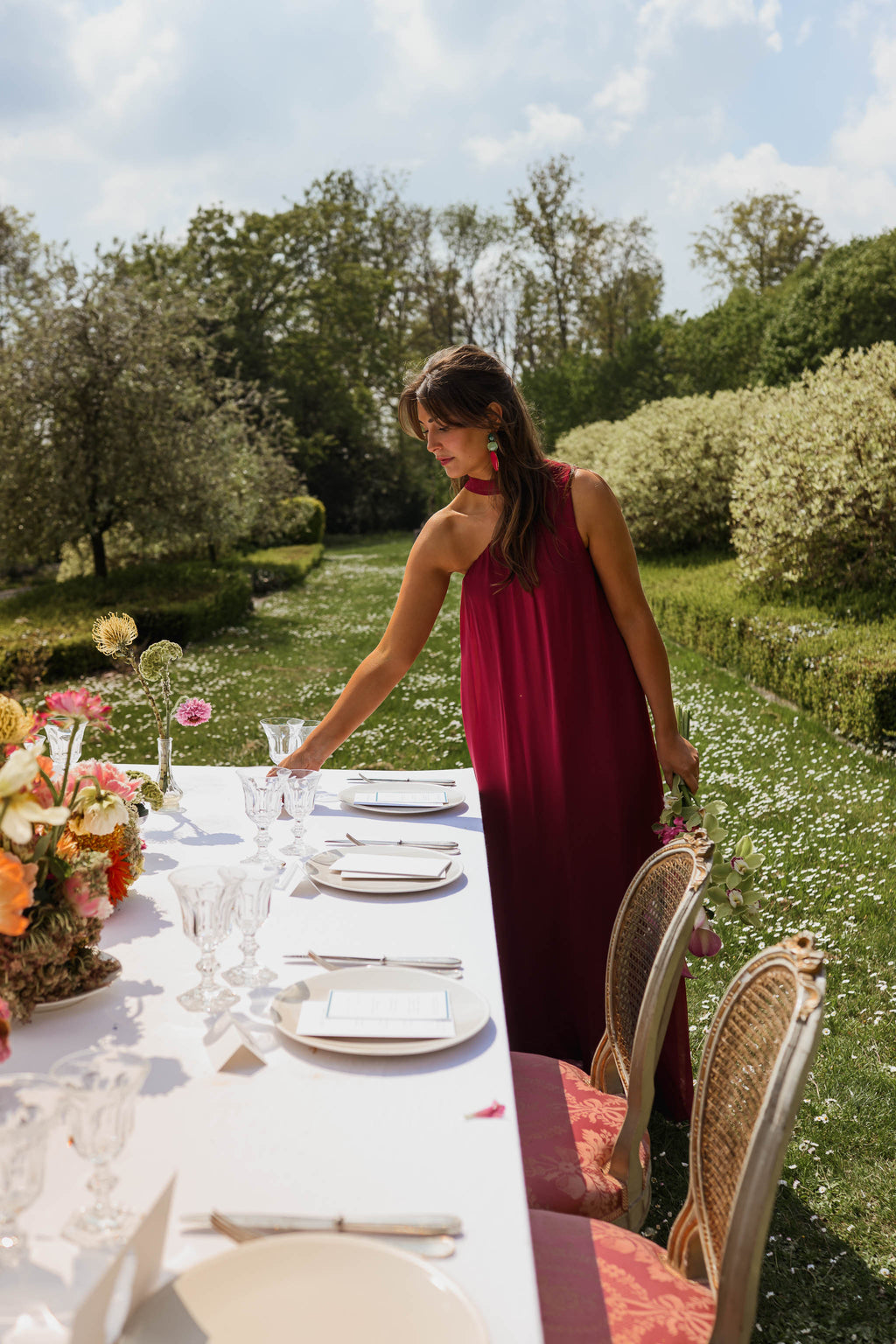 Robe Isia - framboise