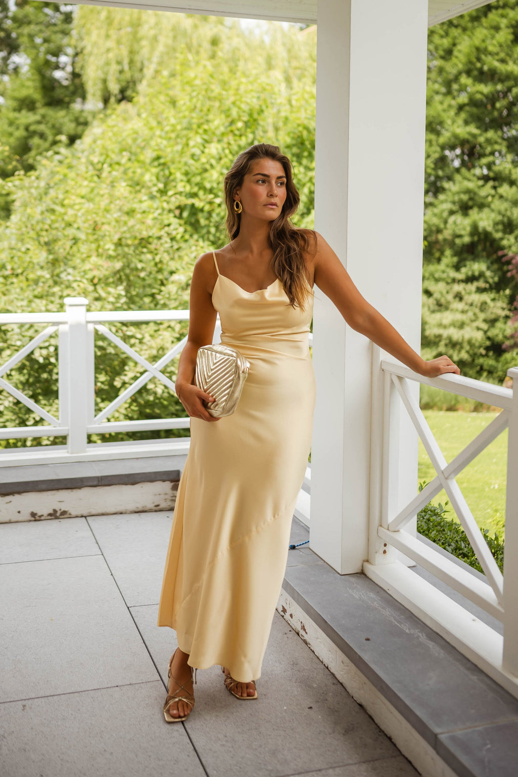 Robe Laura - jaune pâle