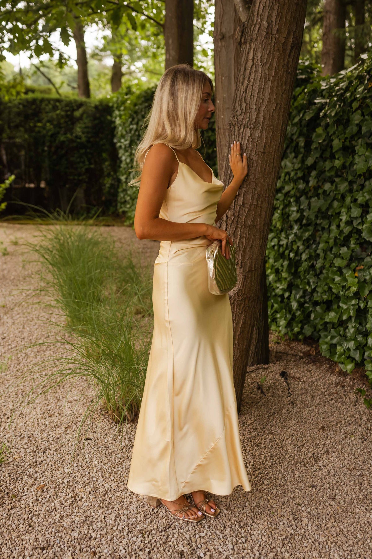 Robe Laura - jaune pâle