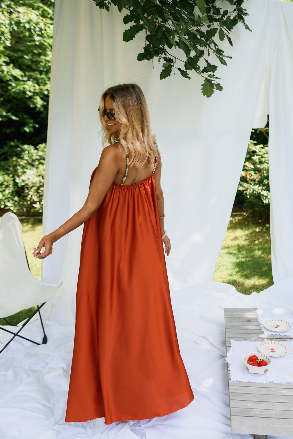 Robe Maura - terracotta