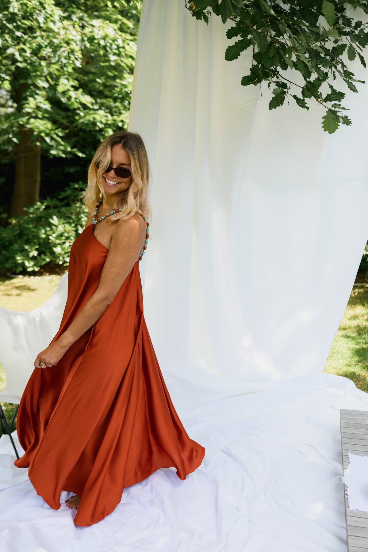 Robe Maura - terracotta
