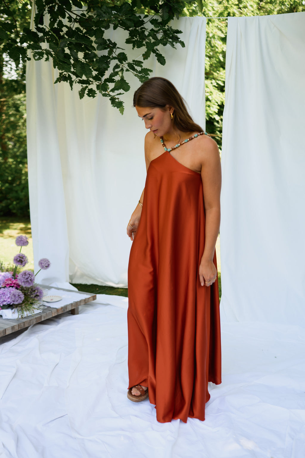 Robe Maura - terracotta