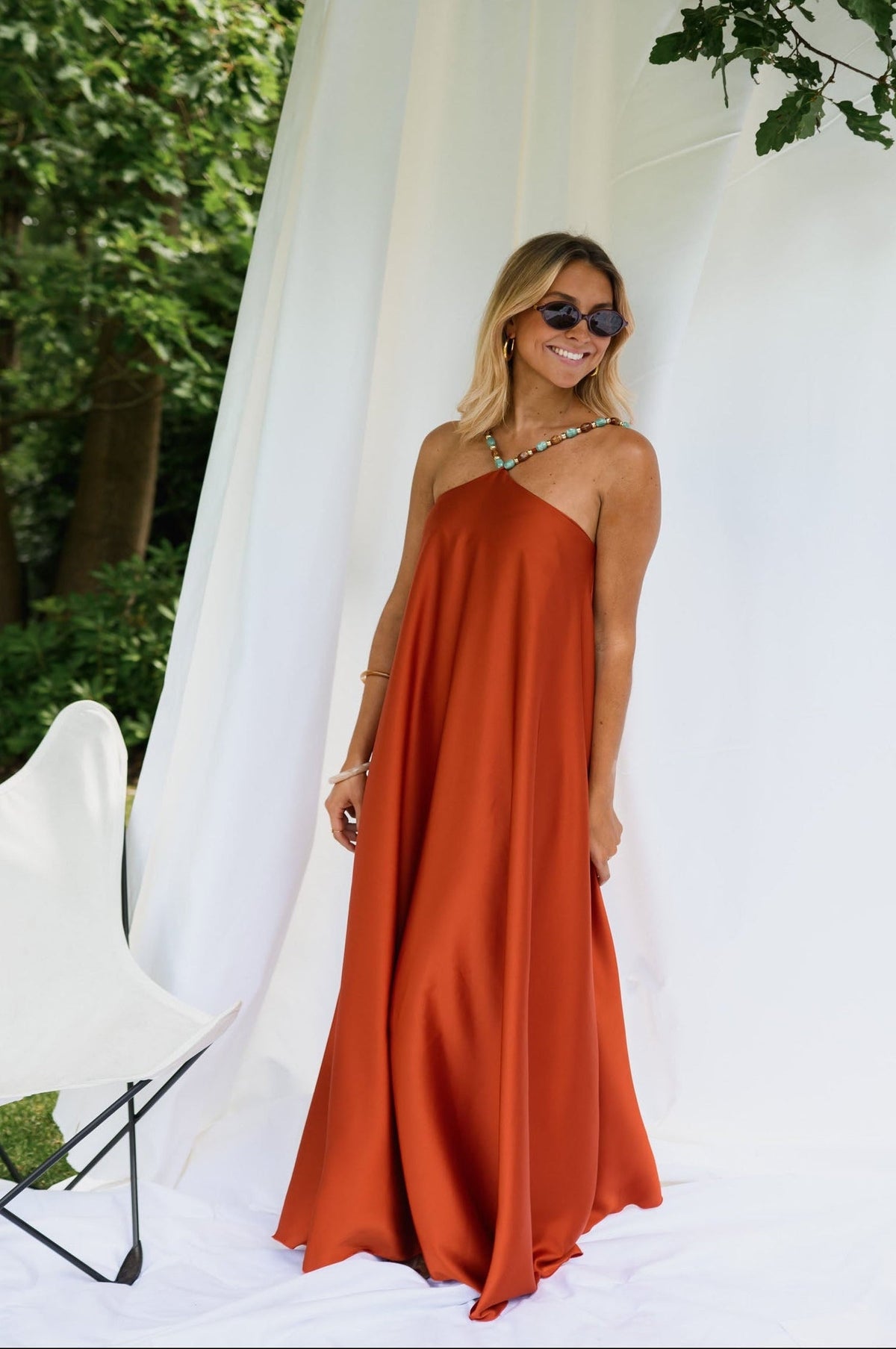 Robe Maura - terracotta