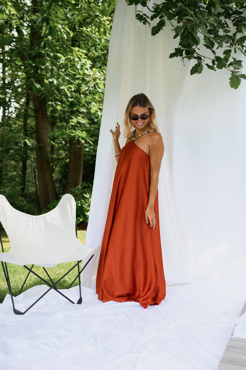 Robe Maura - terracotta