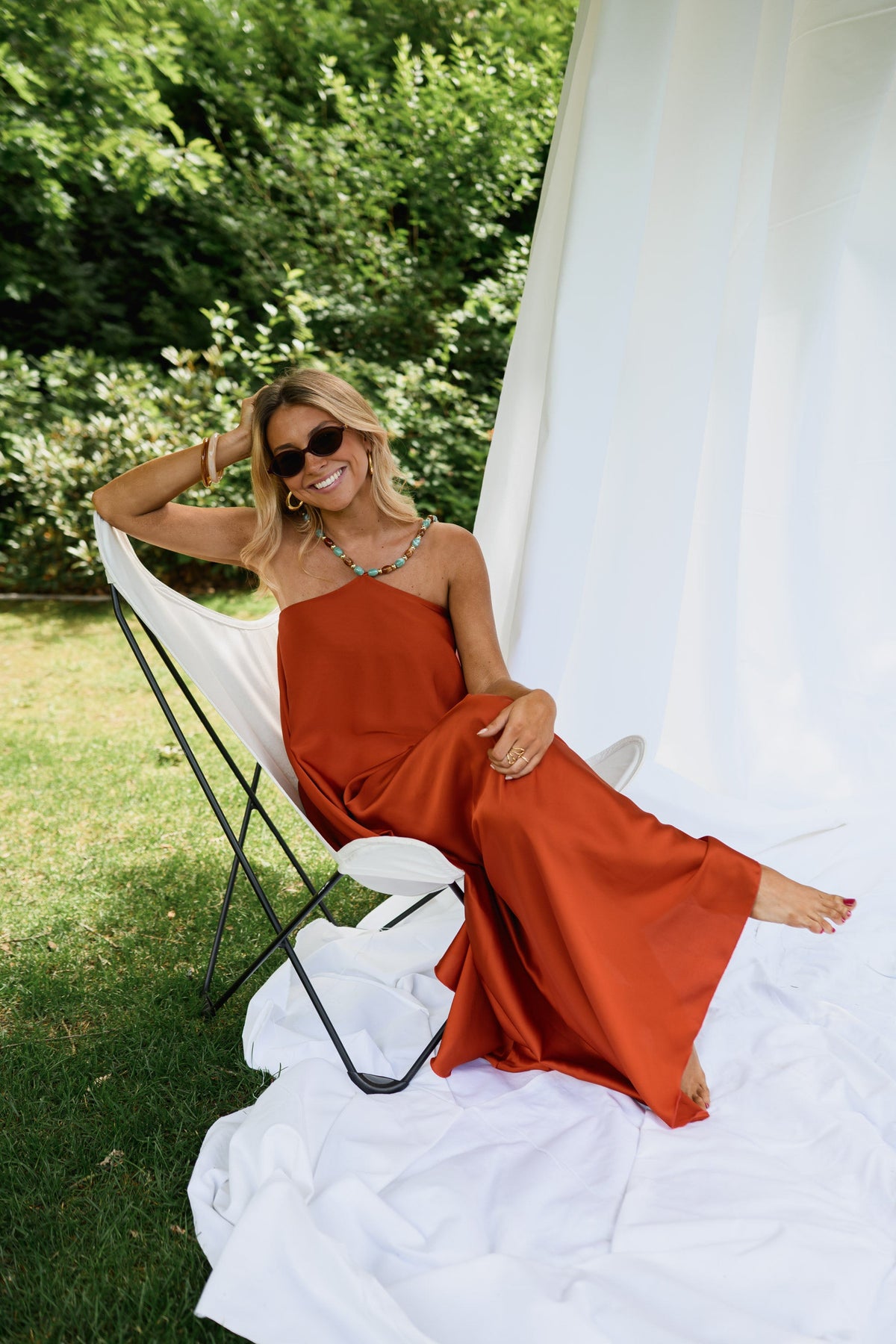 Robe Maura - terracotta