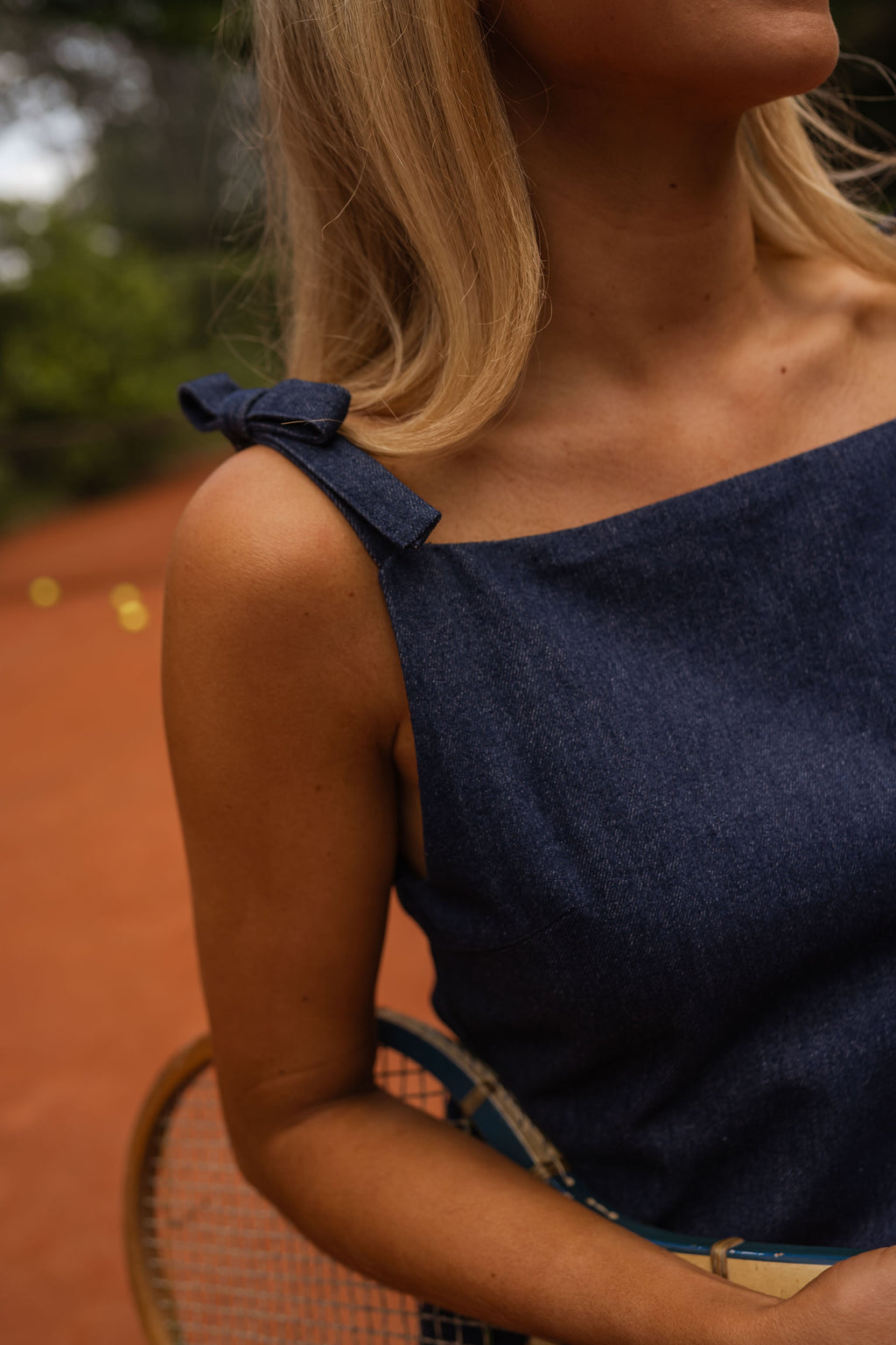 Robe Melodie - bleu foncé en jeans
