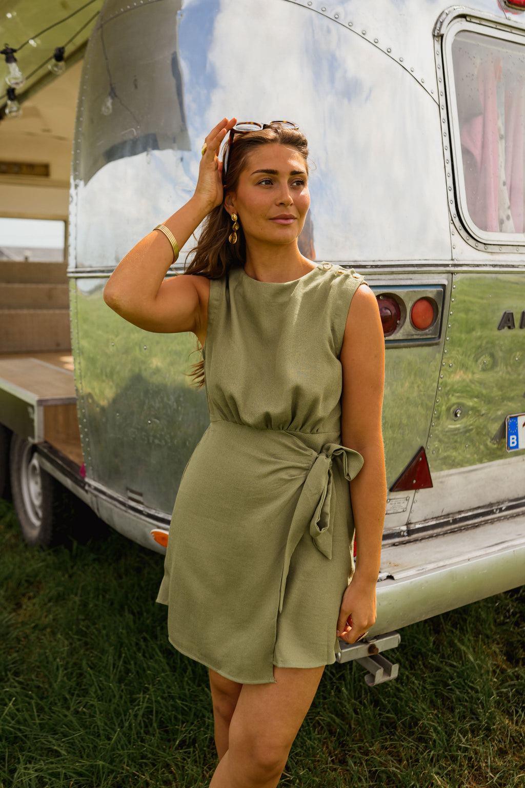 Robe Minerva - kaki