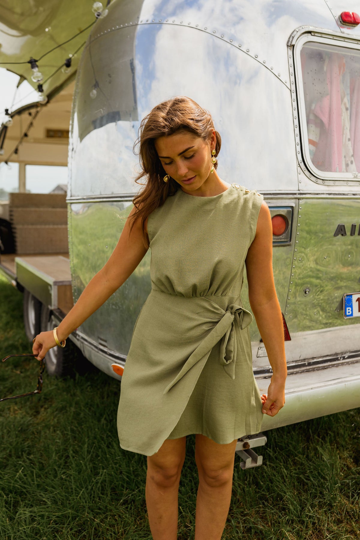 Robe Minerva - kaki